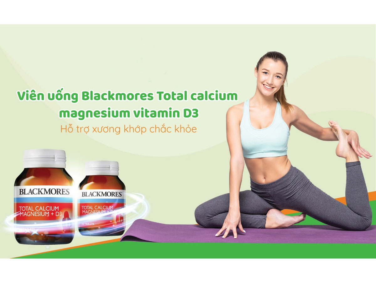 Blackmores Total Calcium Magnesium + Vitamin D3