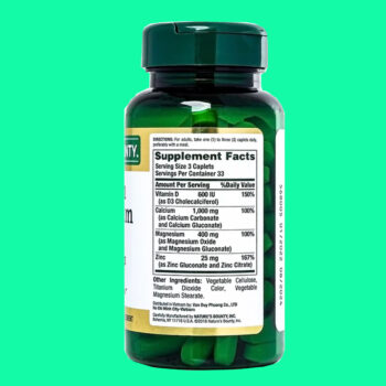 Nature’s Bounty Calcium Magnesium Zinc