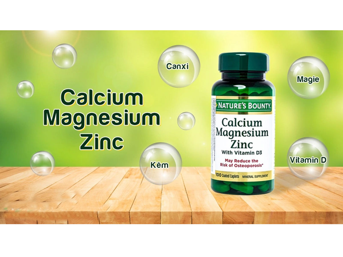 Nature’s Bounty Calcium Magnesium Zinc