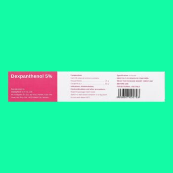 Dexpanthenol 5% STELLA 2 Thuốc Dexpanthenol 5%