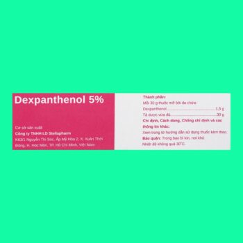 Dexpanthenol 5% STELLA 4 Thuốc Dexpanthenol 5%