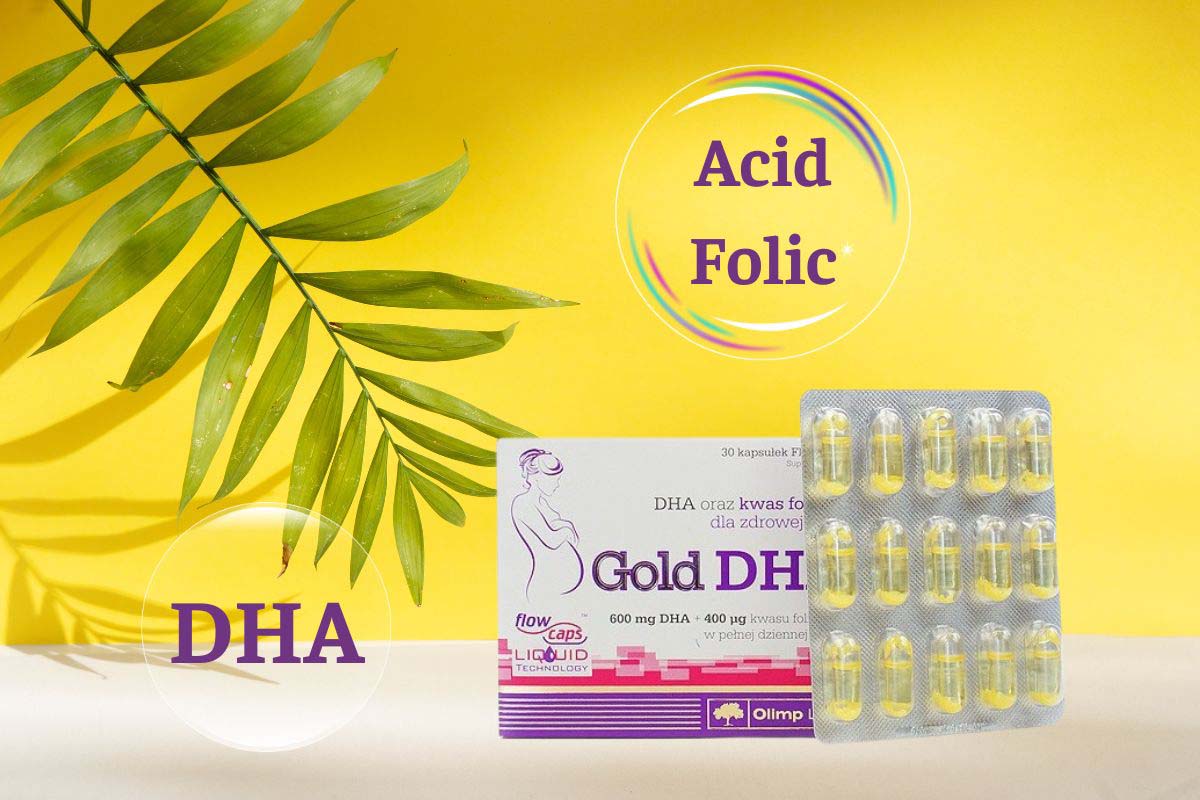 Review 7 viên uống bổ sung DHA cho bà bầu được chị em tin dùng 18 Gold DHA - Bảo vệ sức khỏe mẹ và bé