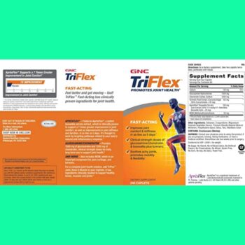 GNC Triflex Promotes Joint Health