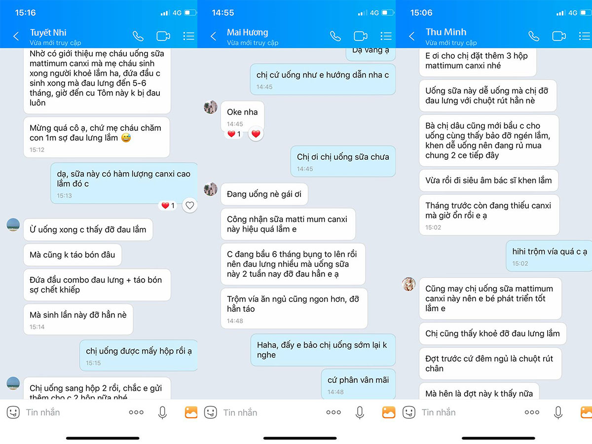 Sữa hạt cho mẹ bầu Matti Mum Canxi