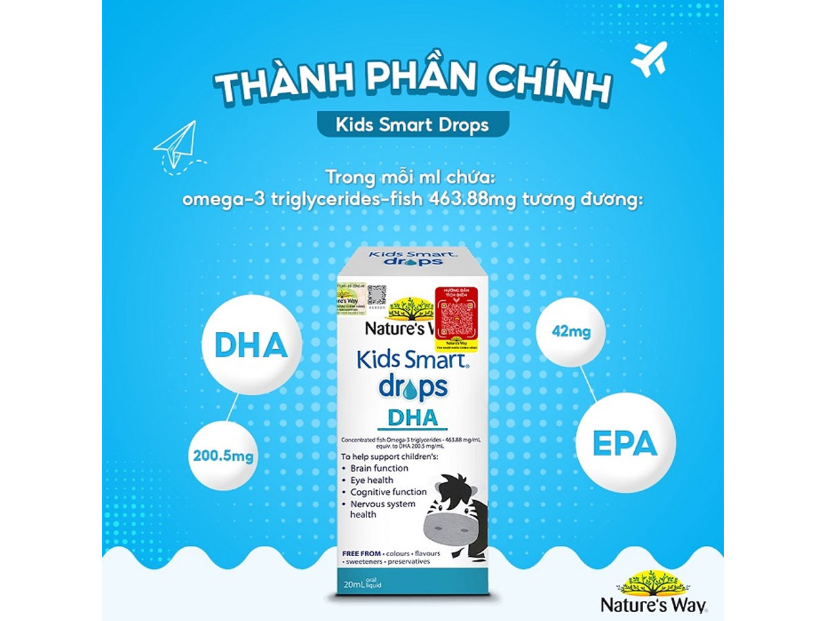Nature's Way Kids Smart Drops DHA