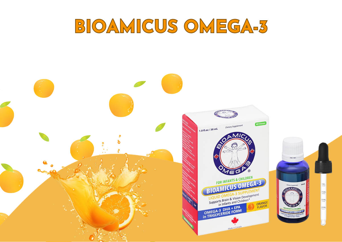 7 loại dầu cá Omega 3 cho trẻ em được nhiều chuyên gia khuyên dùng 30 Bioamicus Omega 3 DHA