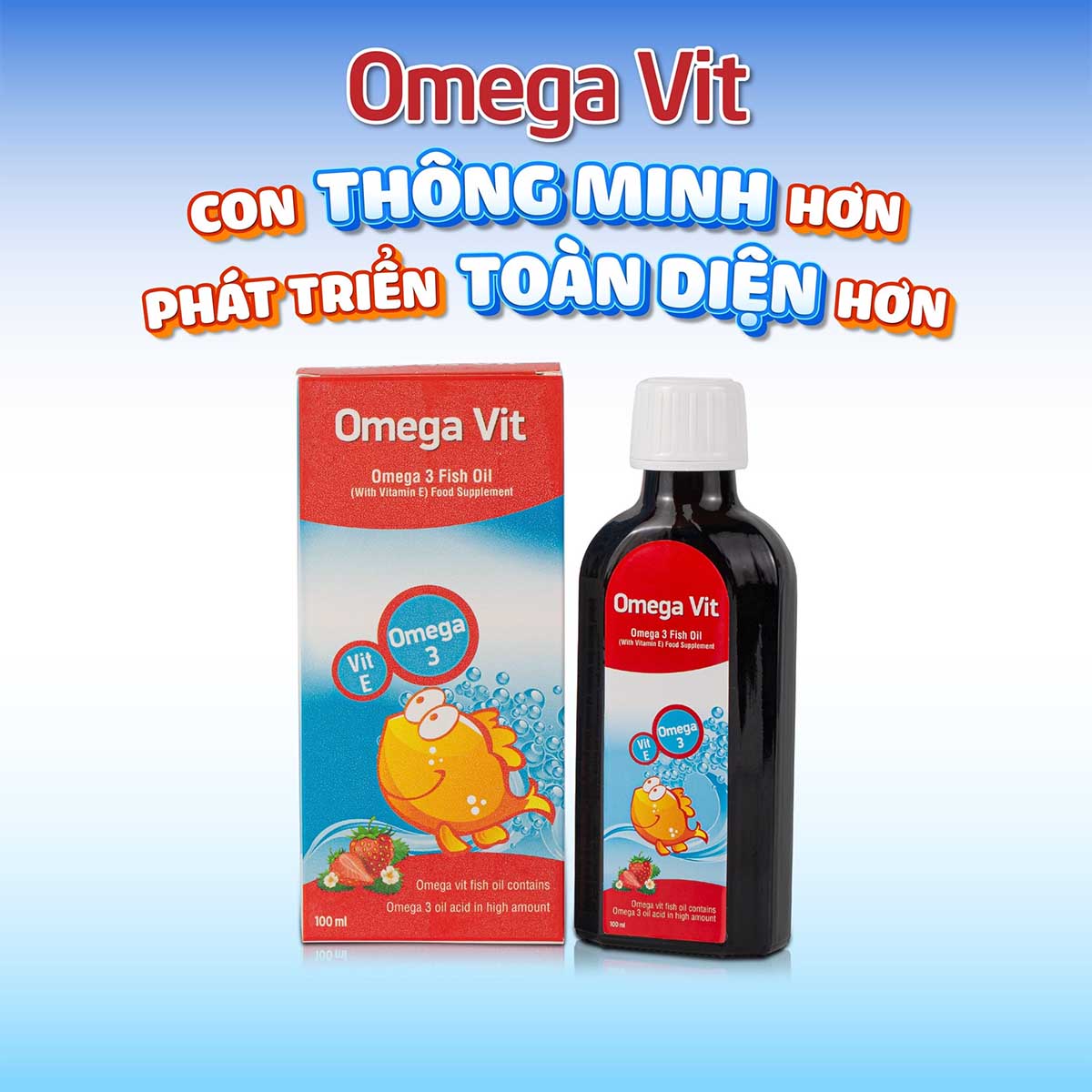 7 loại dầu cá Omega 3 cho trẻ em được nhiều chuyên gia khuyên dùng 22 Omega Vit chứa omega 3 tinh khiết và đậm đặc cho trẻ
