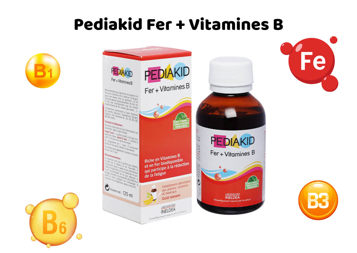 Pediakid Fer + Vitamines B