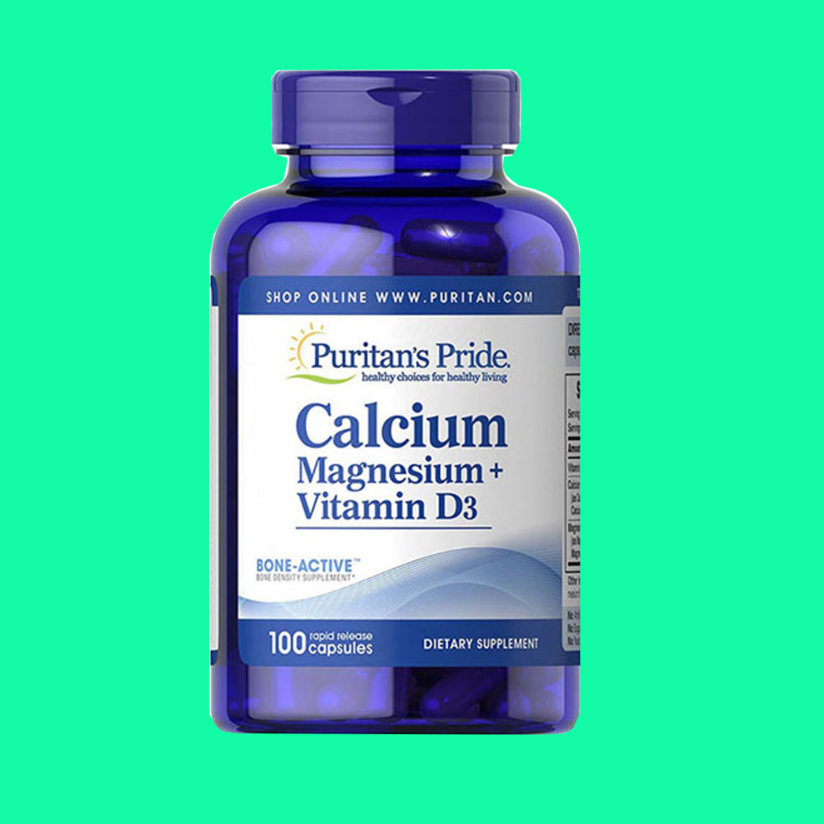 puritans-pride-calcium-magnesium-vitamin-d3-1 Puritan's Pride Calcium Magnesium + Vitamin D3
