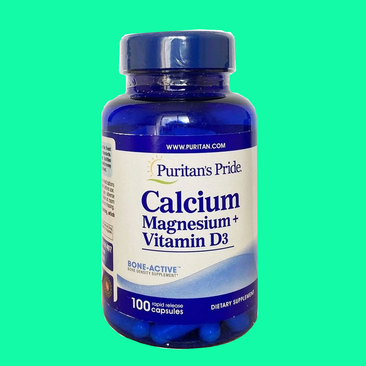 puritans-pride-calcium-magnesium-vitamin-d3-3 Puritan's Pride Calcium Magnesium + Vitamin D3