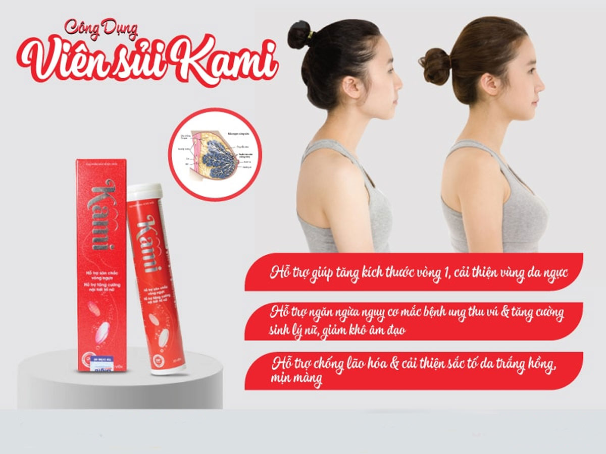 Viên sủi Kami