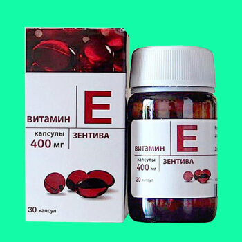 Vitamin E đỏ Zentiva 400mg