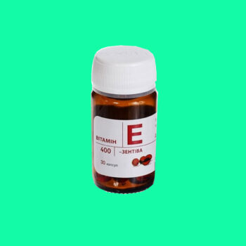 Vitamin E đỏ Zentiva 400mg