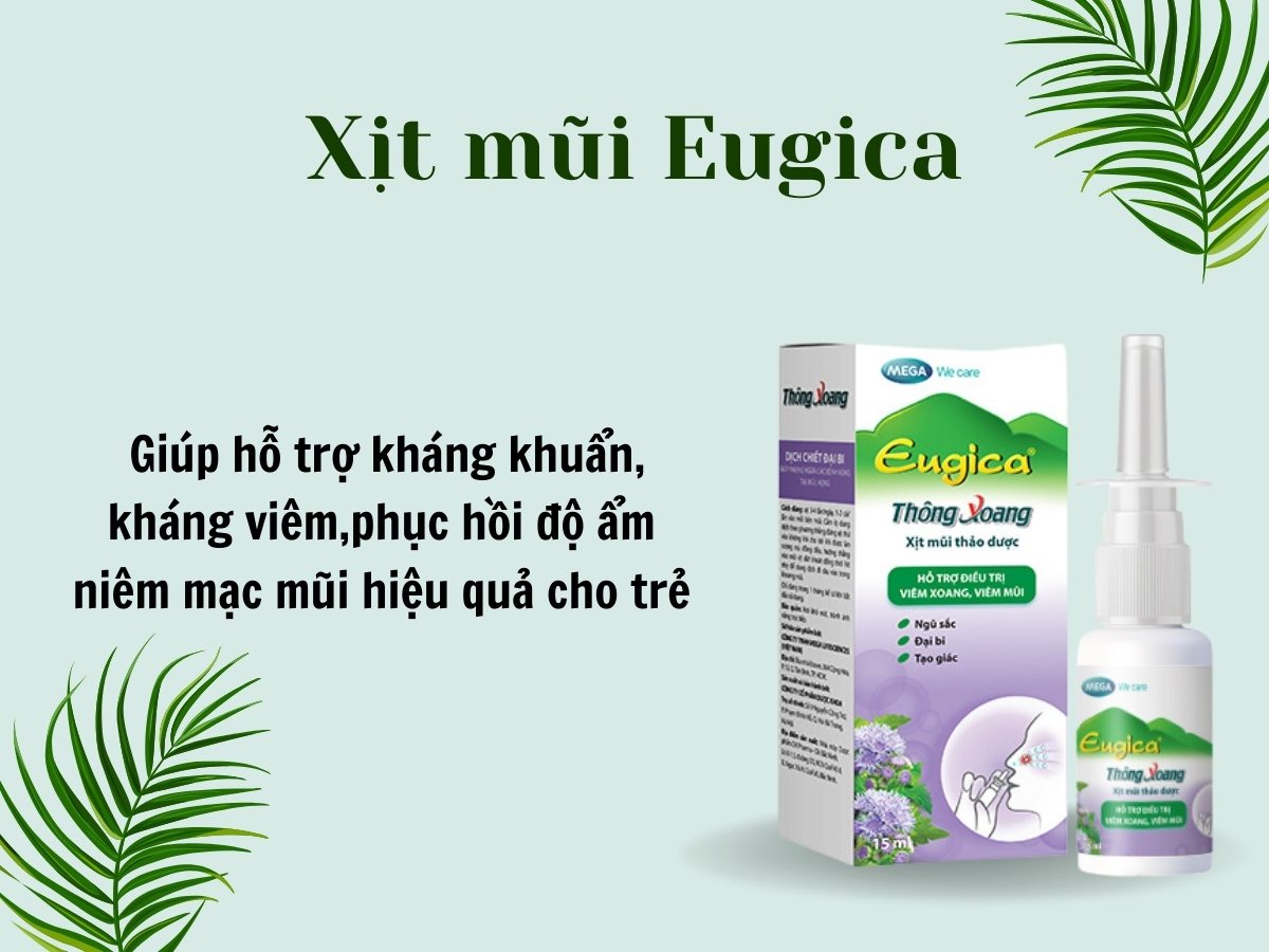 Xịt mũi Eugica 
