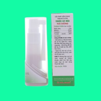 Thuốc xịt mũi Thái Dương 3 Thuốc xịt mũi Thái Dương