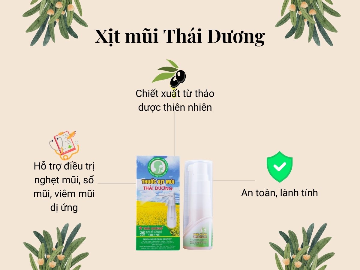 Xịt mũi Thái Dương
