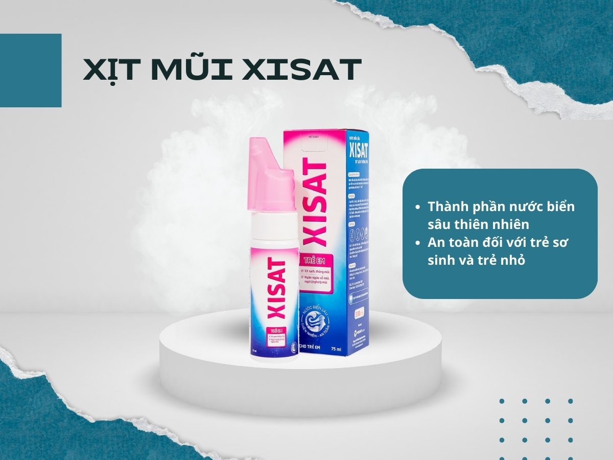 Xịt mũi Xisat 