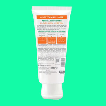 Sữa rửa mặt Acnes Vitamin Cleanser 100g