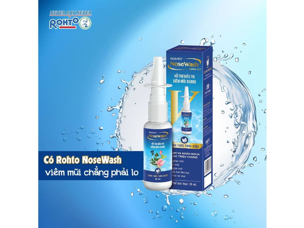 Rohto NoseWash Spray