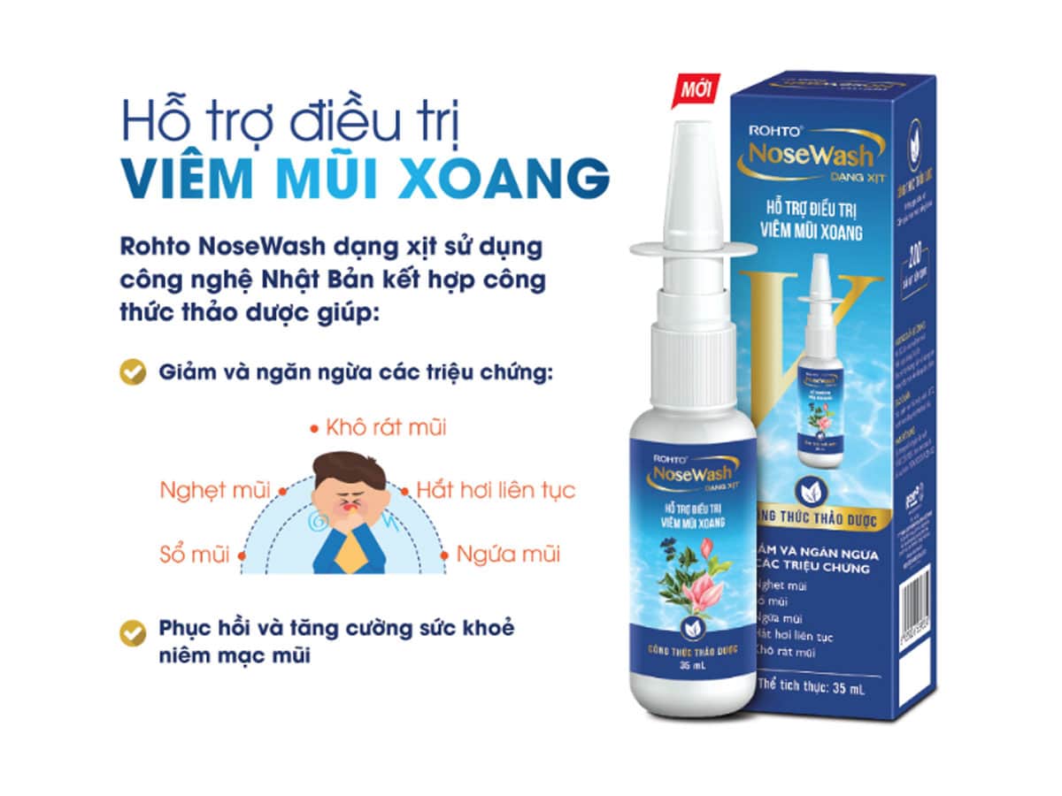 Rohto NoseWash Spray
