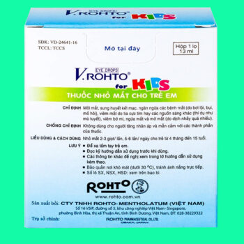 V.Rohto For Kids