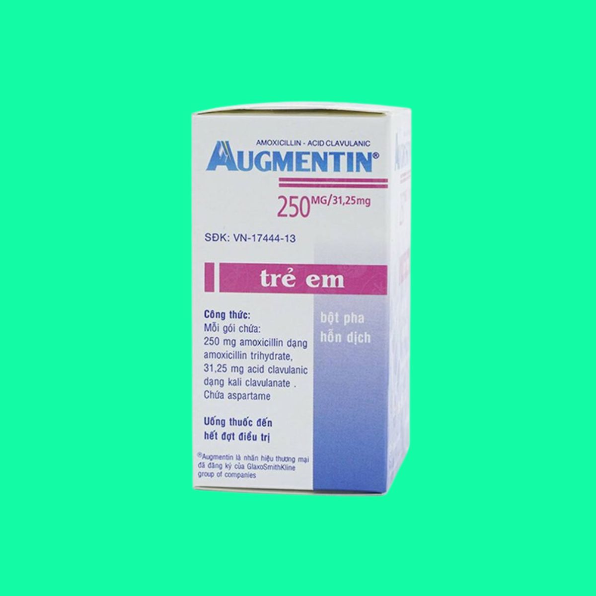 augmentin-250-3125-8 Thuốc Augmentin 250mg/31,25mg