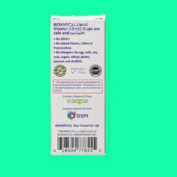 BioAmicus Vitamin D3K2 7 BioAmicus Vitamin D3K2