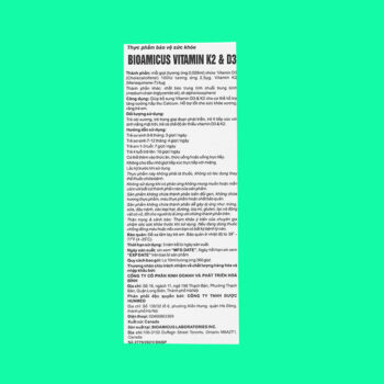 BioAmicus Vitamin D3K2 5 BioAmicus Vitamin D3K2
