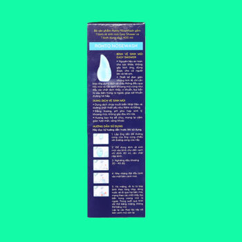Bộ vệ sinh mũi Rohto NoseWash 7 Bộ vệ sinh mũi Rohto NoseWash