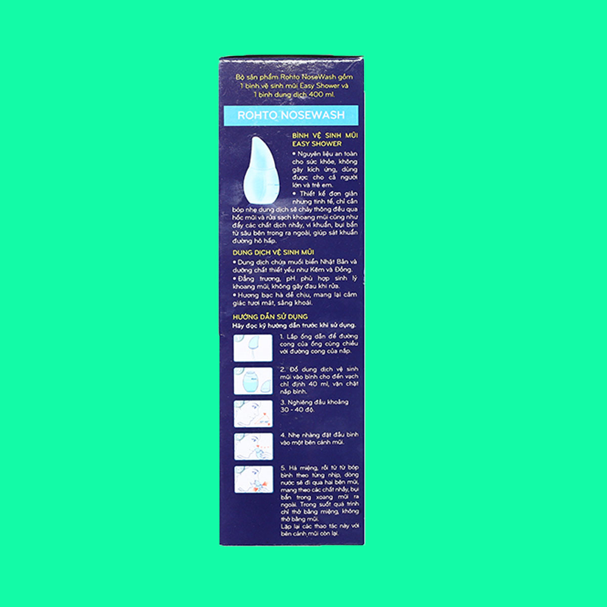 bo-ve-sinh-mui-rohto-nosewash-6 Bộ vệ sinh mũi Rohto NoseWash