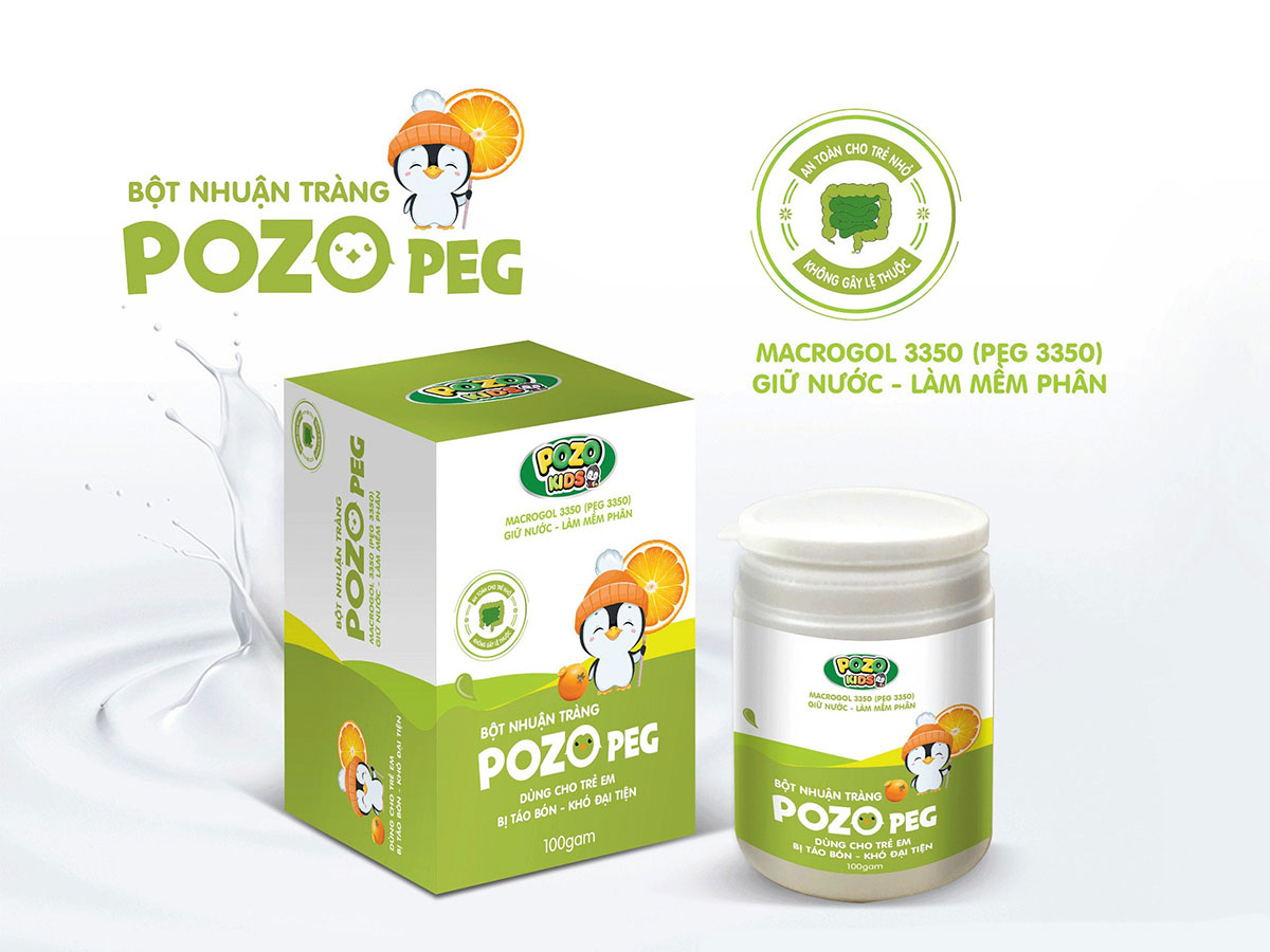 Bột nhuận tràng Pozo Peg 17 Bột nhuận tràng Pozo Peg