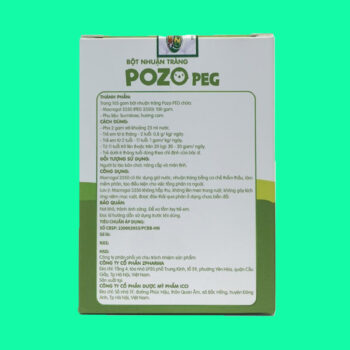 Bột nhuận tràng Pozo Peg 5 Bột nhuận tràng Pozo Peg