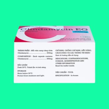 Clindamycin EG 300mg 3 Thuốc Clindamycin EG 300mg