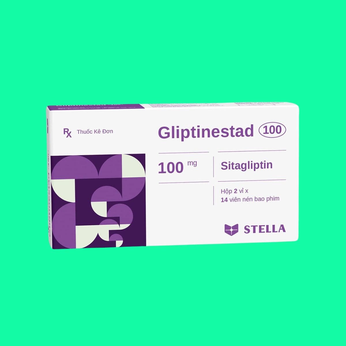 gliptinestad-100-1 Thuốc Gliptinestad 100