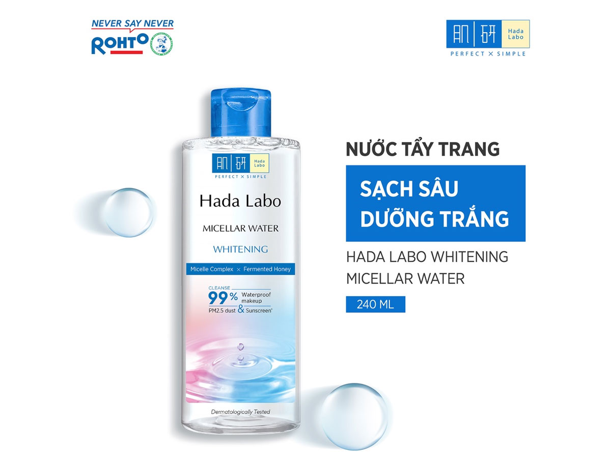 Hada Labo Micellar Water Whitening 8 Hada Labo Micellar Water Whitening