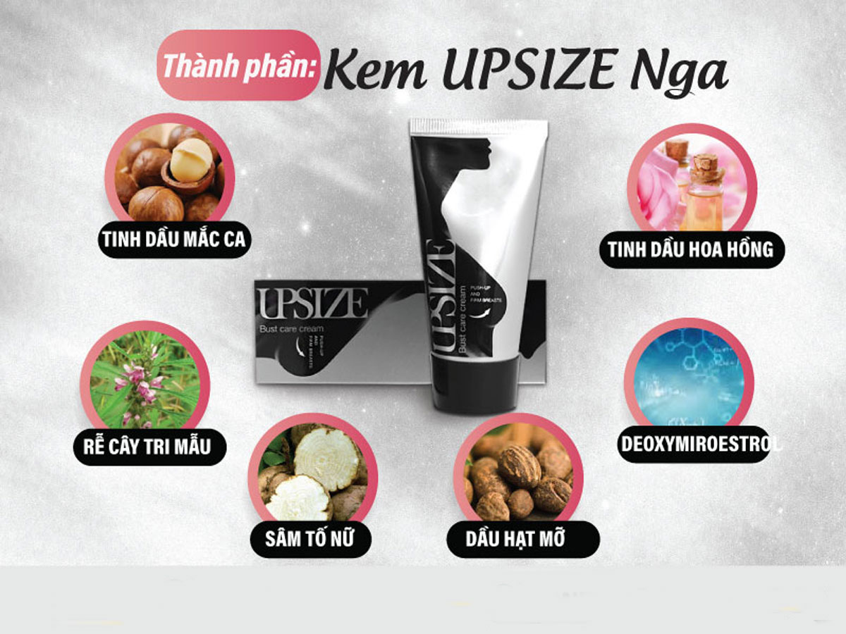 Kem nở ngực Upsize Nga