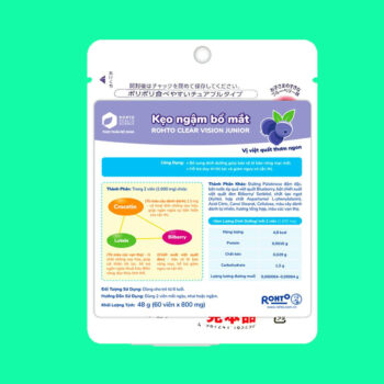 Kẹo ngậm bổ mắt Rohto Clear Vision Junior