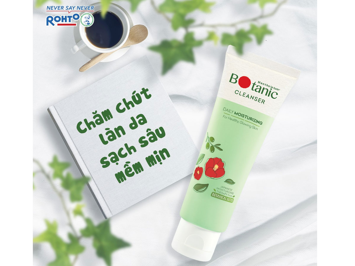 Sữa rửa mặt Mentholatum Botanic Cleanser 7 Sữa rửa mặt Mentholatum Botanic Cleanser