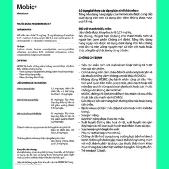 Thuốc Mobic 15mg