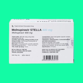 Thuốc Molnupiravir STELLA 400mg