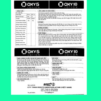 Kem trị mụn Oxy 5