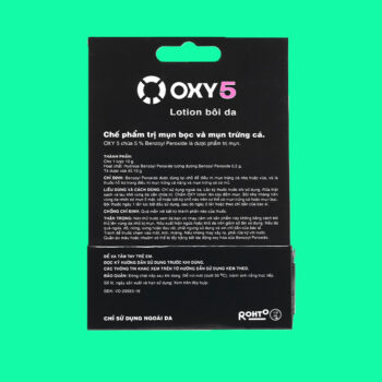 Kem trị mụn Oxy 5