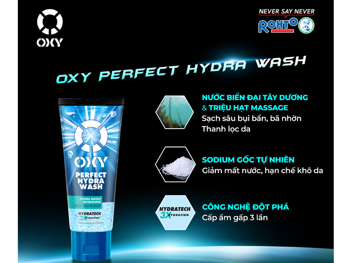 Sữa rửa mặt Oxy Perfect Hydra Wash 8 Oxy Perfect Hydra Wash