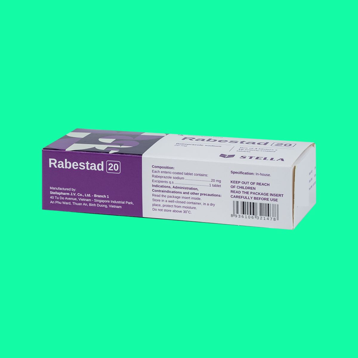 rabestad-20-7 Thuốc Rabestad 20