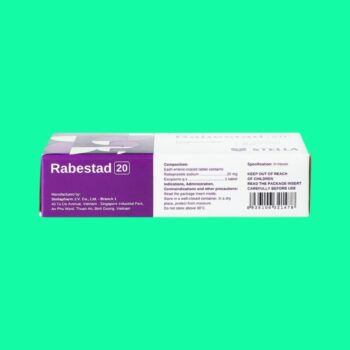 Rabestad 20 8 Thuốc Rabestad 20