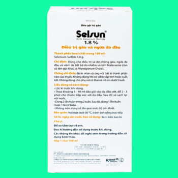 Dầu gội trị gàu Selsun 1,8 %
