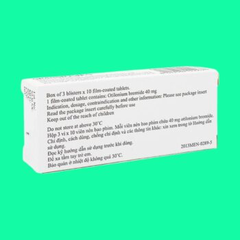 Spasmomen 40mg 3 Thuốc Spasmomen 40mg