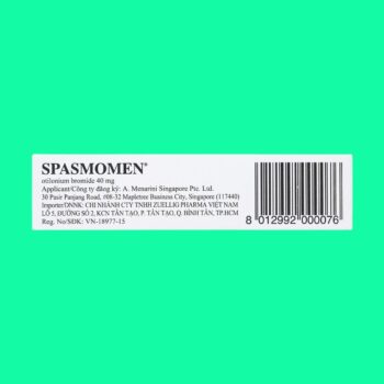 Spasmomen 40mg 6 Thuốc Spasmomen 40mg