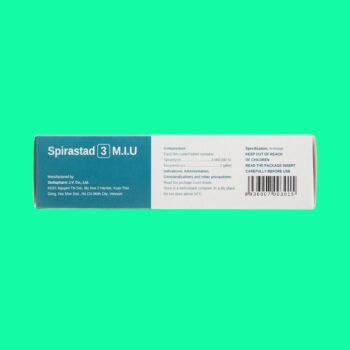 Spirastad 3 M.I.U 5 Thuốc Spirastad 3 M.I.U