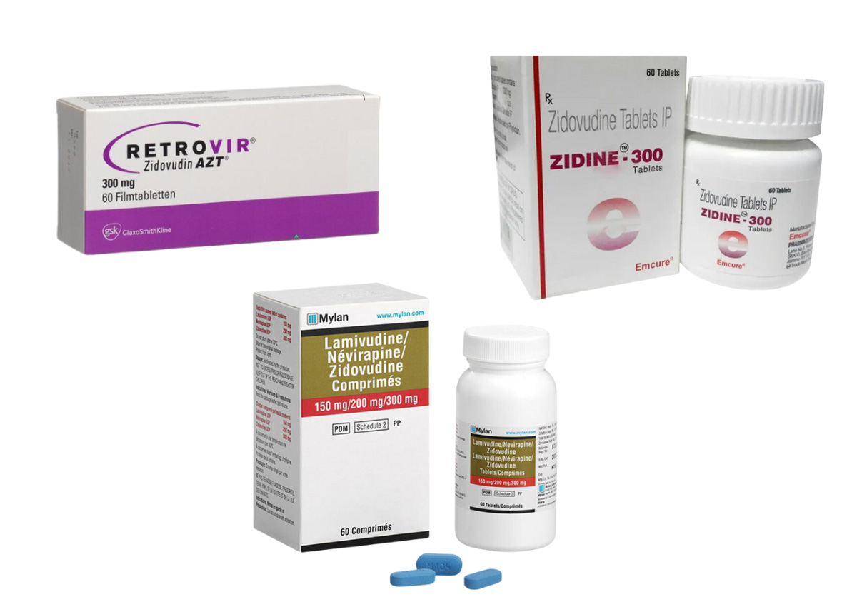 Thuốc kháng virus chứa Zidovudine